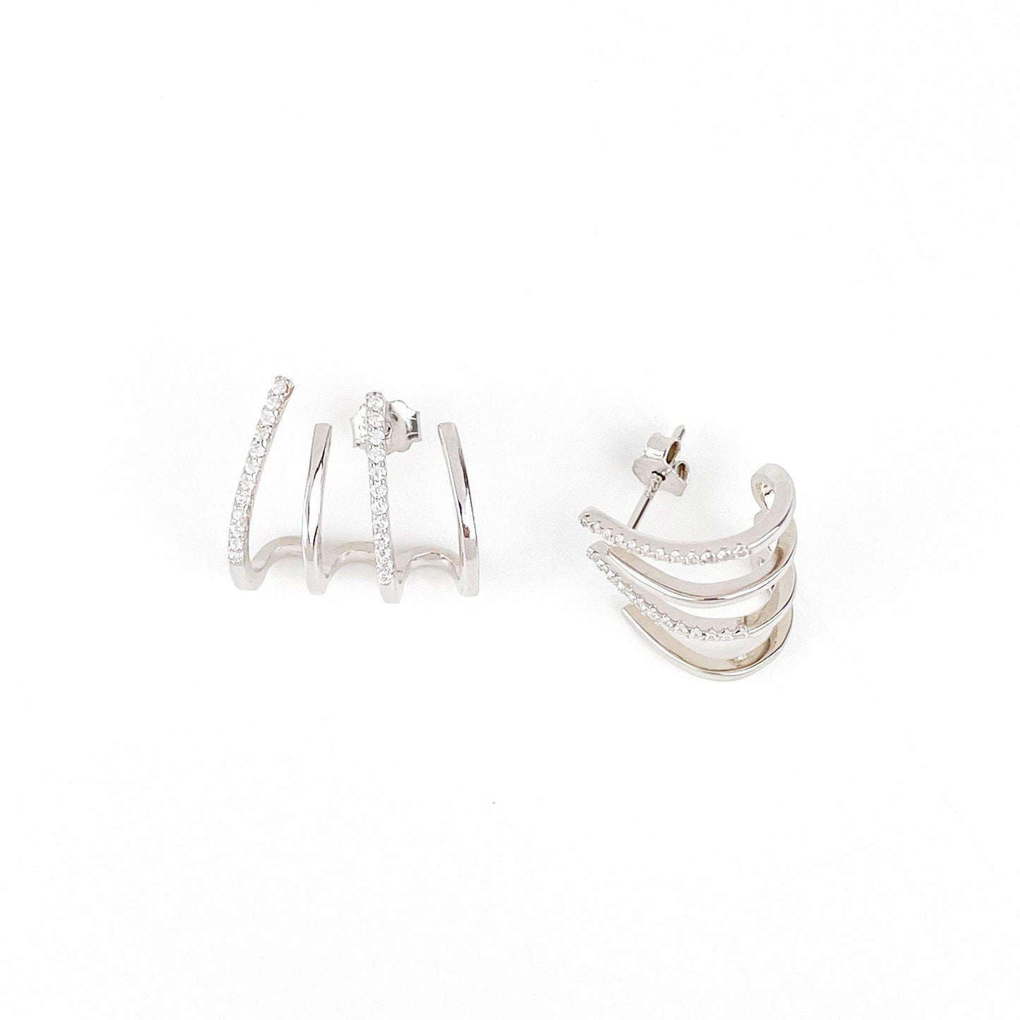 Silver Claw Studs - Dos Nueve Studio