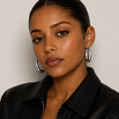 Rider Hoop Earrings