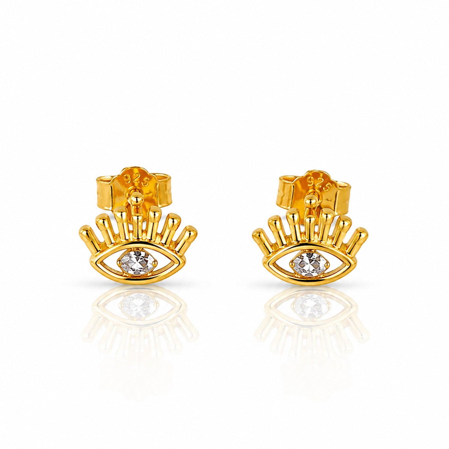 Tiny Evil Eye Studs