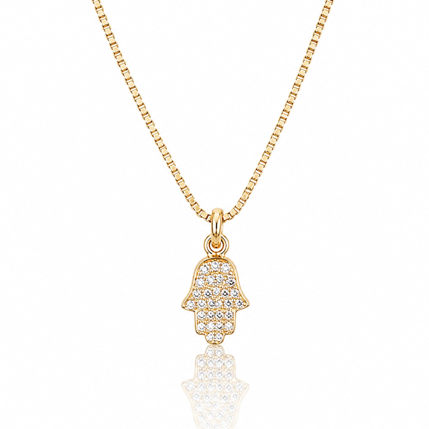 Hamsa Hand Necklace
