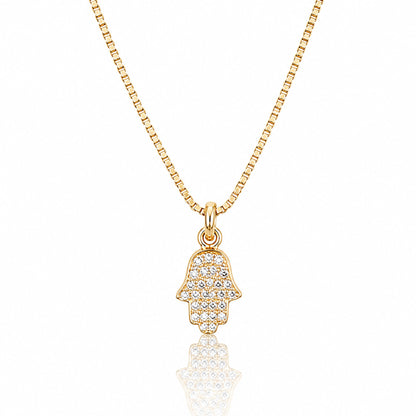 Hamsa Hand Necklace
