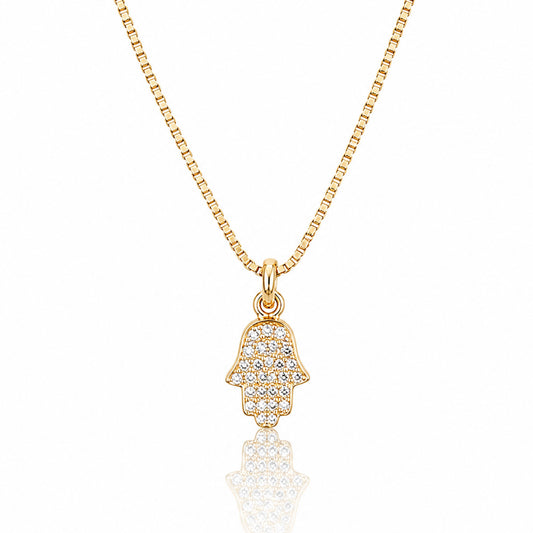 Hamsa Hand Necklace