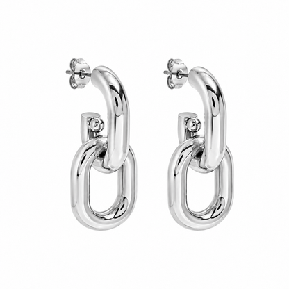 Isla Double Hoops