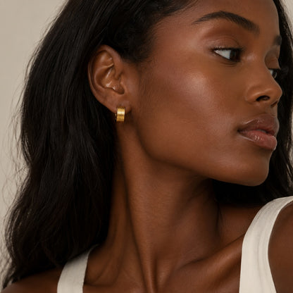 Buck  Huggie Earrings