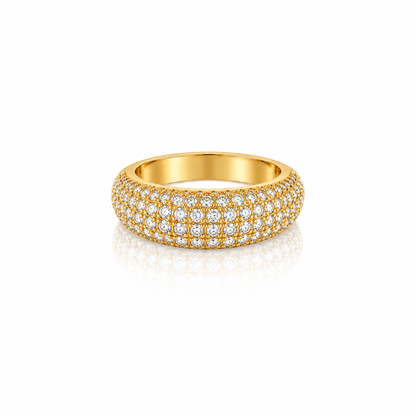Travis Dome Pavé Ring