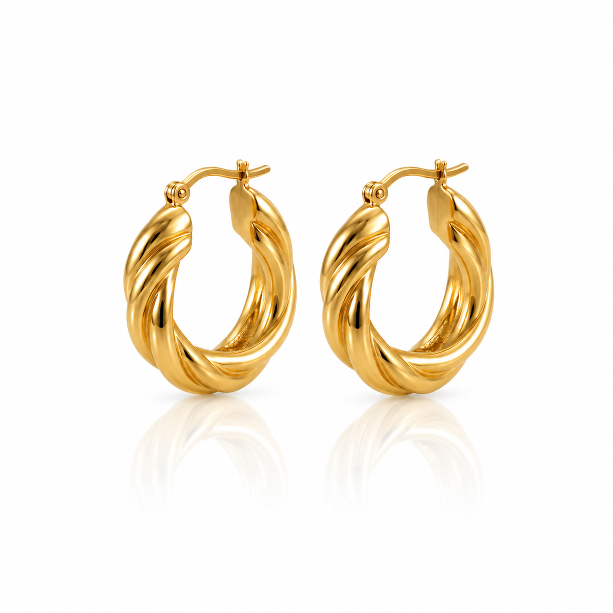 Solea Twisted Hoops