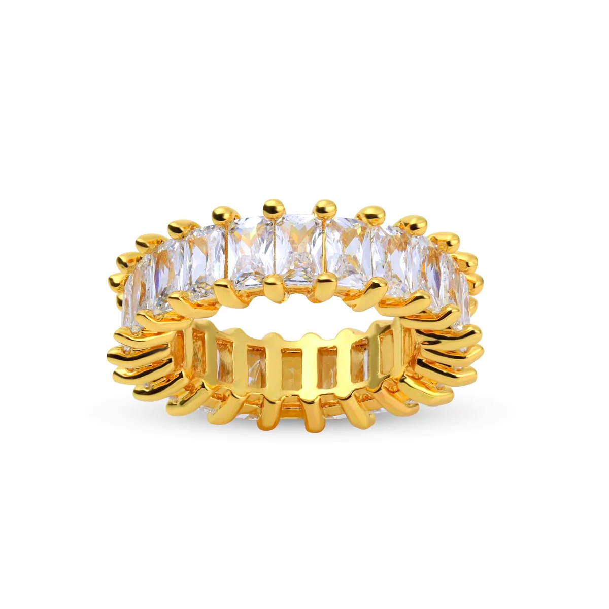 Gold Mine Baguette Ring