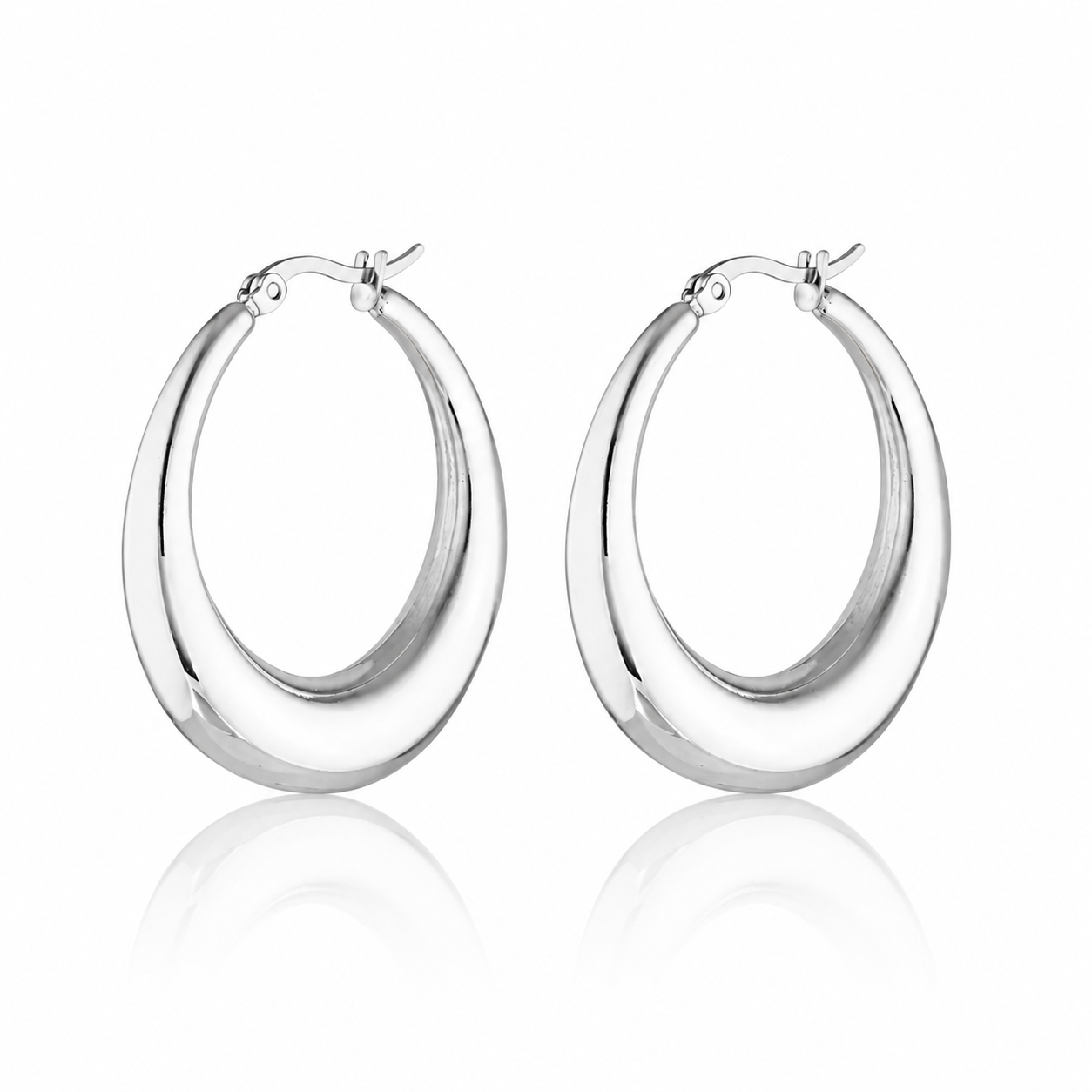 Rider Hoop Earrings