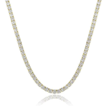 Tennis Gold Necklace