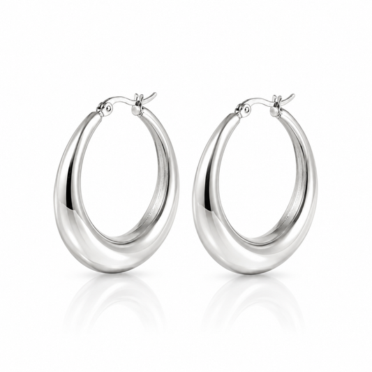 Rider Hoop Earrings