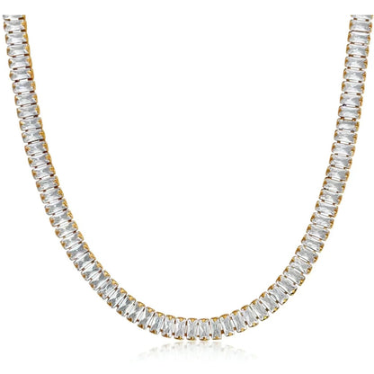 Baguette Choker Necklace