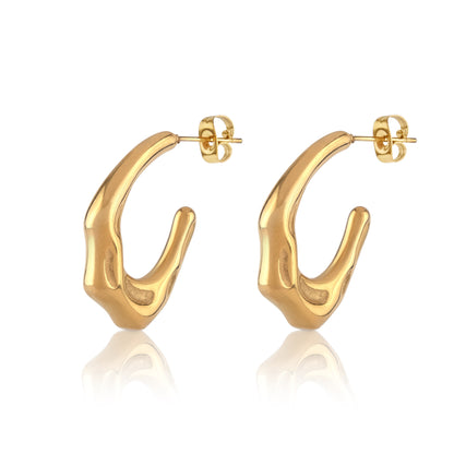 Sage Hoop Earrings