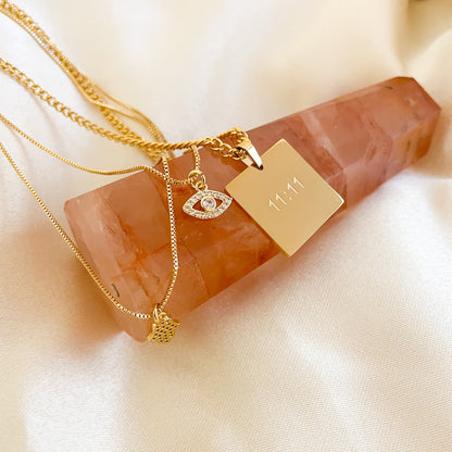 ANGEL NUMBER NECKLACE, Spiritual Feels Angel Number Necklace